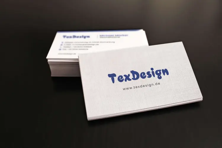 Texdesign GmbH Visitenkarten